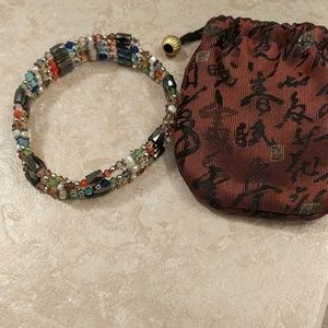 NWOT Gems & pearls Magnetic transformable jewelry